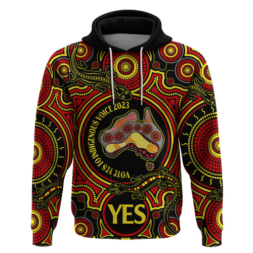 australia-vote-yes-hoodie-indigenous-voice-2023-maps-to-parliament-australia