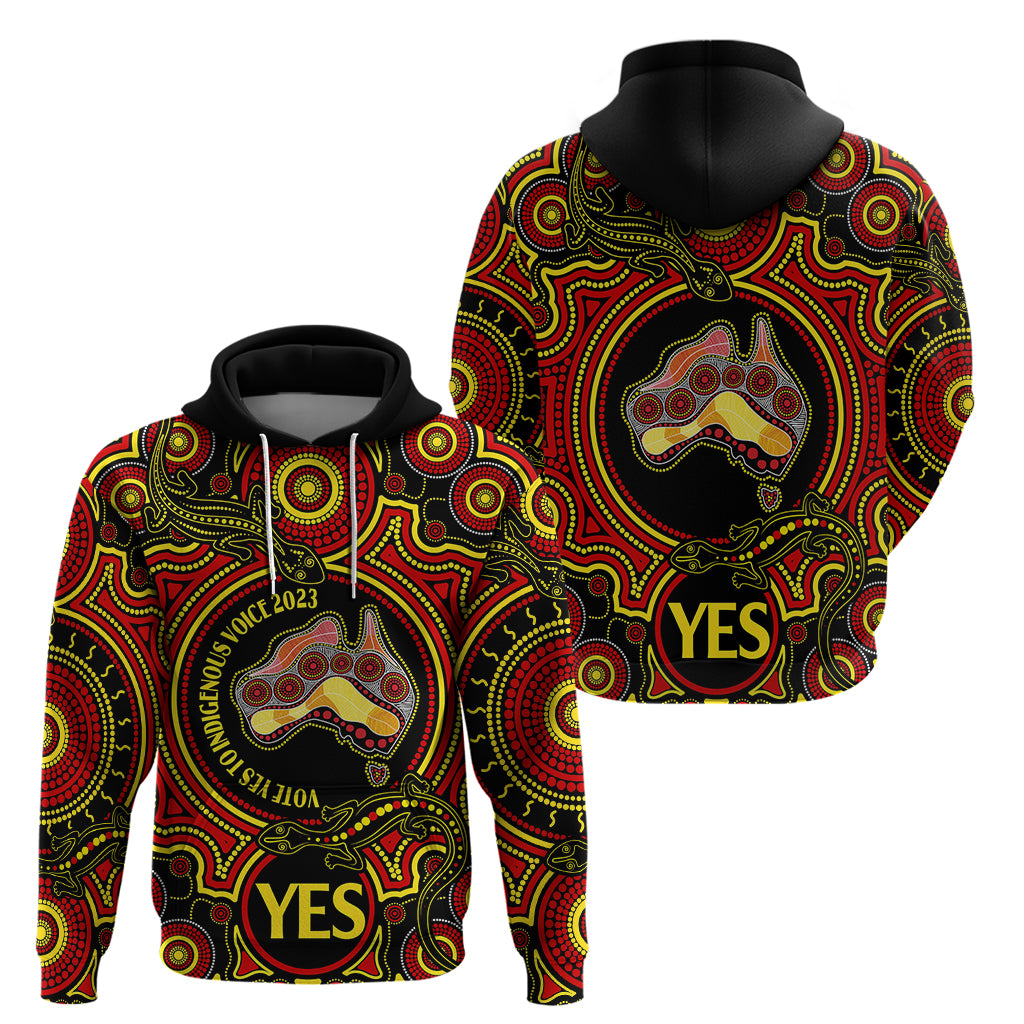 australia-vote-yes-hoodie-indigenous-voice-2023-maps-to-parliament-australia