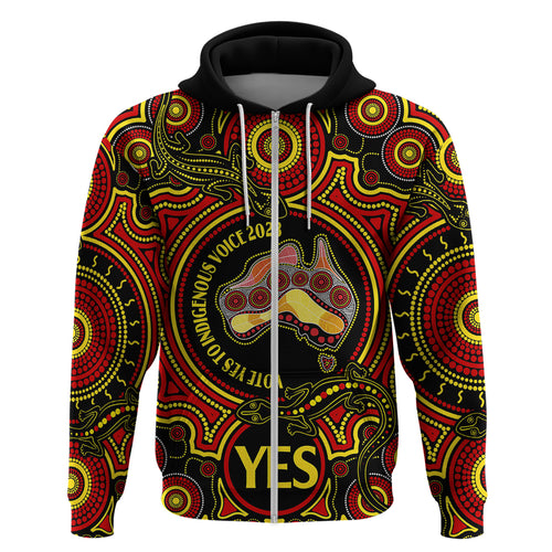australia-vote-yes-hoodie-indigenous-voice-2023-maps-to-parliament-australia