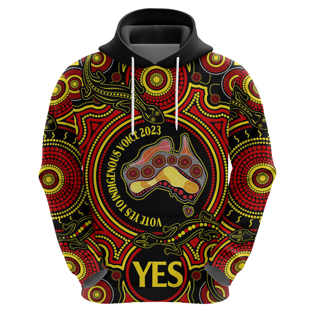 australia-vote-yes-hoodie-indigenous-voice-2023-maps-to-parliament-australia