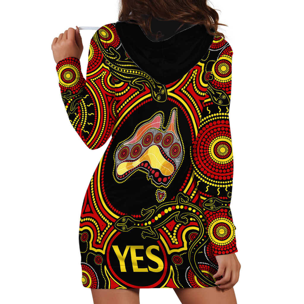 australia-vote-yes-hoodie-dress-indigenous-voice-2023-maps-to-parliament-australia
