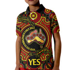 australia-vote-yes-kid-polo-shirt-indigenous-voice-2023-maps-to-parliament-australia