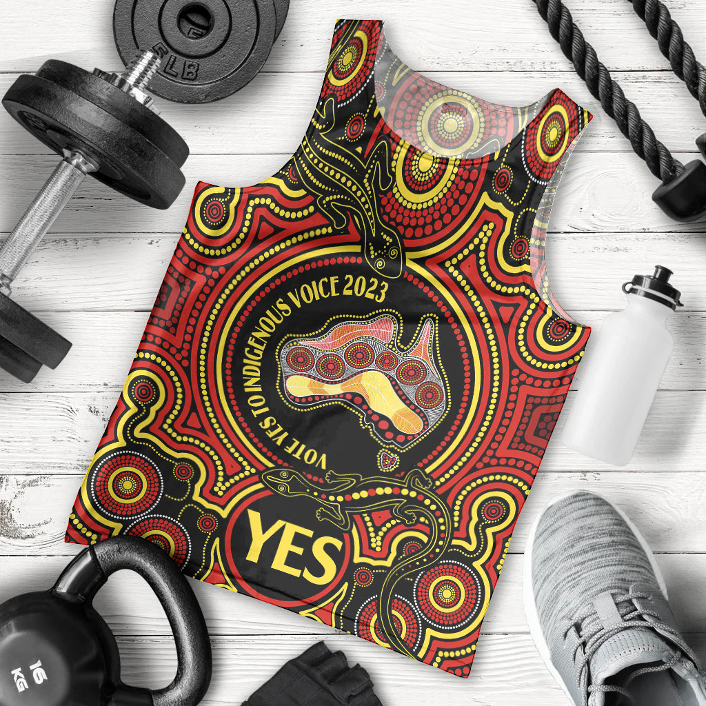 australia-vote-yes-men-tank-top-indigenous-voice-2023-maps-to-parliament-australia