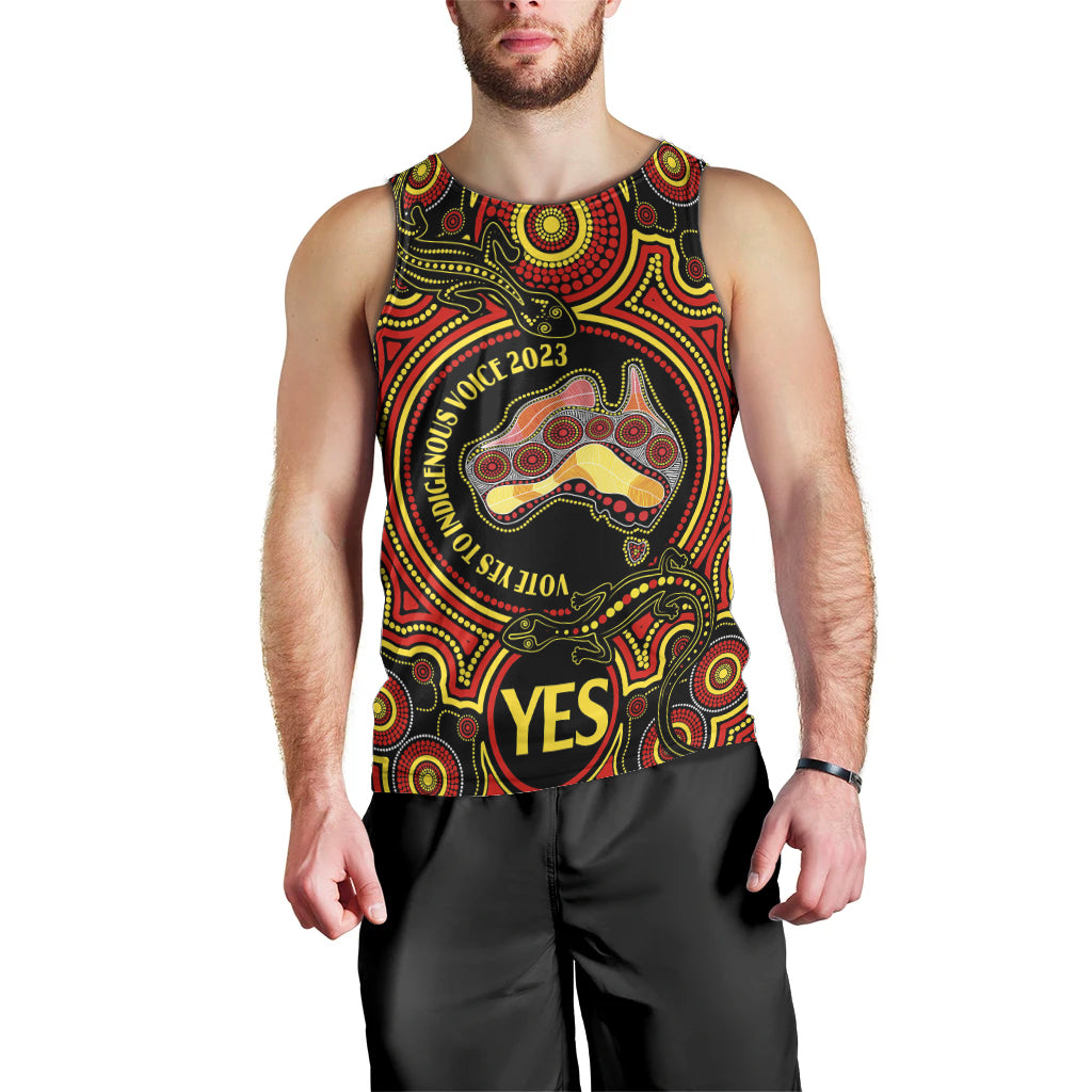 australia-vote-yes-men-tank-top-indigenous-voice-2023-maps-to-parliament-australia