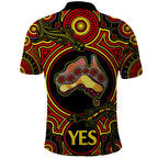 australia-vote-yes-polo-shirt-indigenous-voice-2023-maps-to-parliament-australia