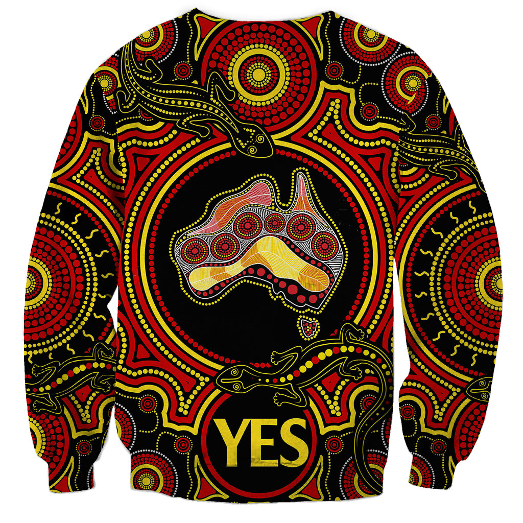 australia-vote-yes-sweatshirt-indigenous-voice-2023-maps-to-parliament-australia