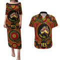 personalised-australia-vote-yes-couples-matching-puletasi-dress-and-hawaiian-shirt-indigenous-voice-2023-maps-to-parliament-australia