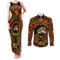 personalised-australia-vote-yes-couples-matching-tank-maxi-dress-and-long-sleeve-button-shirts-indigenous-voice-2023-maps-to-parliament-australia