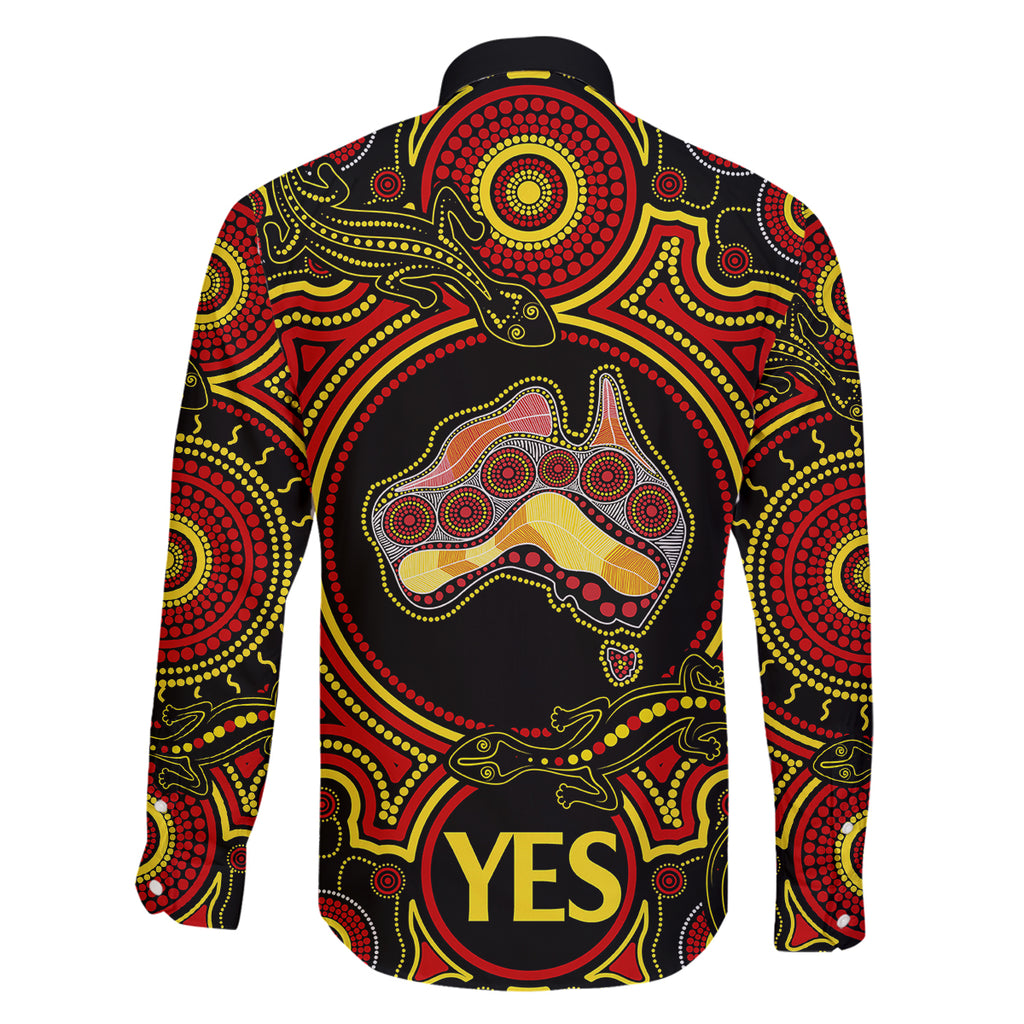personalised-australia-vote-yes-family-matching-tank-maxi-dress-and-hawaiian-shirt-indigenous-voice-2023-maps-to-parliament-australia