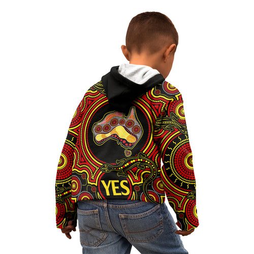 personalised-australia-vote-yes-kid-hoodie-indigenous-voice-2023-maps-to-parliament-australia