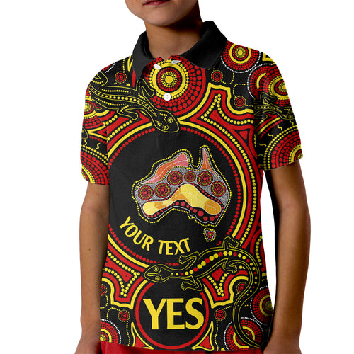 personalised-australia-vote-yes-kid-polo-shirt-indigenous-voice-2023-maps-to-parliament-australia