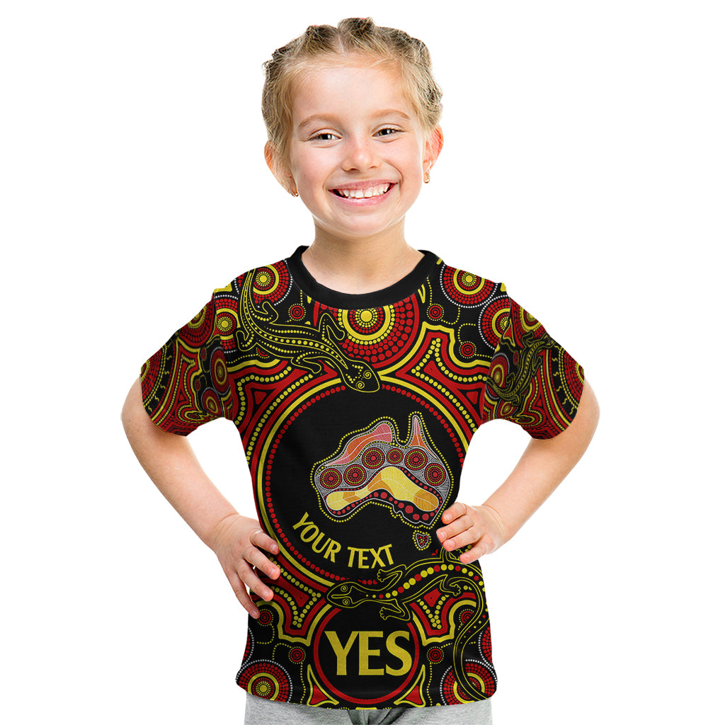 personalised-australia-vote-yes-kid-t-shirt-indigenous-voice-2023-maps-to-parliament-australia