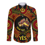 personalised-australia-vote-yes-long-sleeve-button-shirt-indigenous-voice-2023-maps-to-parliament-australia