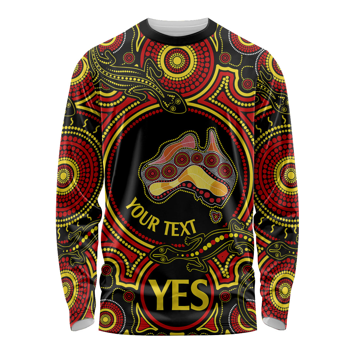 personalised-australia-vote-yes-long-sleeve-shirt-indigenous-voice-2023-maps-to-parliament-australia