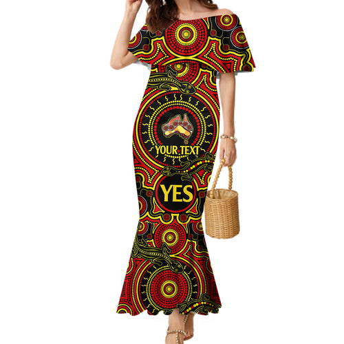personalised-australia-vote-yes-mermaid-dress-indigenous-voice-2023-maps-to-parliament-australia
