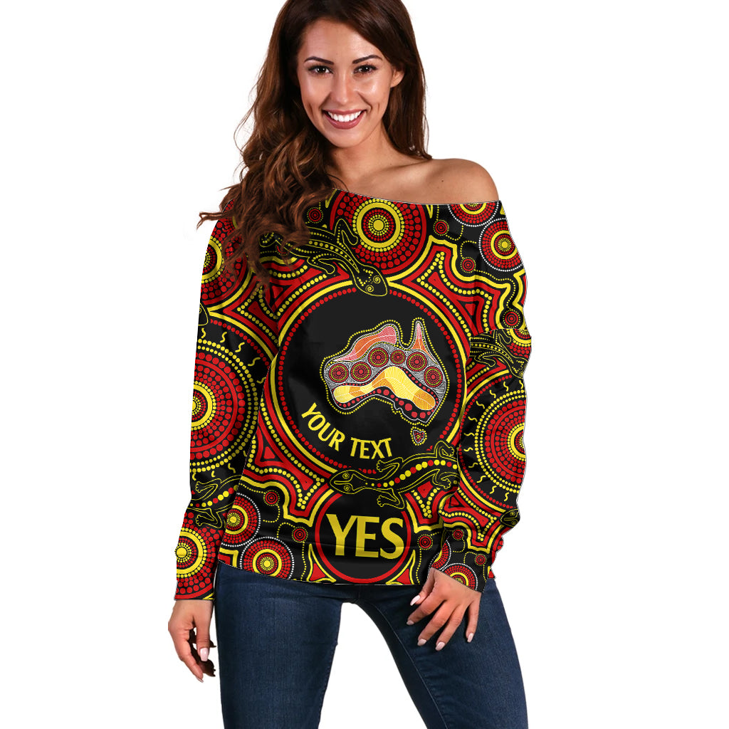 personalised-australia-vote-yes-off-shoulder-sweater-indigenous-voice-2023-maps-to-parliament-australia