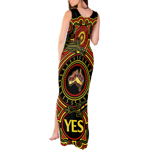 personalised-australia-vote-yes-tank-maxi-dress-indigenous-voice-2023-maps-to-parliament-australia