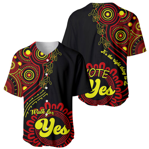 australia-walk-for-yes-baseball-jersey-indigenous-voice-2023-aboriginal-red-vibe