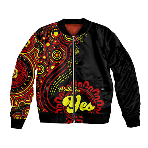 australia-walk-for-yes-bomber-jacket-indigenous-voice-2023-aboriginal-red-vibe