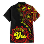 australia-walk-for-yes-family-matching-mermaid-dress-and-hawaiian-shirt-indigenous-voice-2023-aboriginal-red-vibe