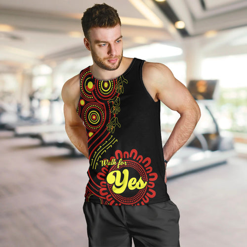 australia-walk-for-yes-men-tank-top-indigenous-voice-2023-aboriginal-red-vibe