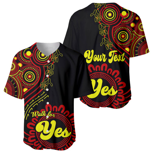 personalised-australia-walk-for-yes-baseball-jersey-indigenous-voice-2023-aboriginal-red-vibe