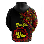 personalised-australia-walk-for-yes-hoodie-indigenous-voice-2023-aboriginal-red-vibe