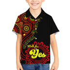 personalised-australia-walk-for-yes-kid-hawaiian-shirt-indigenous-voice-2023-aboriginal-red-vibe