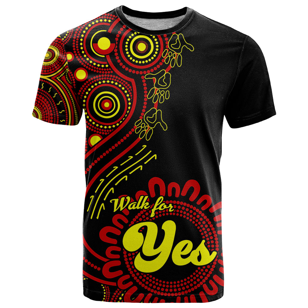 personalised-australia-walk-for-yes-t-shirt-indigenous-voice-2023-aboriginal-red-vibe