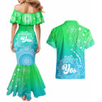 australia-walk-for-yes-couples-matching-mermaid-dress-and-hawaiian-shirt-indigenous-voice-2023-aboriginal-green-vibe