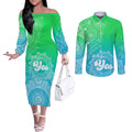 australia-walk-for-yes-couples-matching-off-the-shoulder-long-sleeve-dress-and-long-sleeve-button-shirts-indigenous-voice-2023-aboriginal-green-vibe