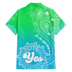 australia-walk-for-yes-family-matching-tank-maxi-dress-and-hawaiian-shirt-indigenous-voice-2023-aboriginal-green-vibe