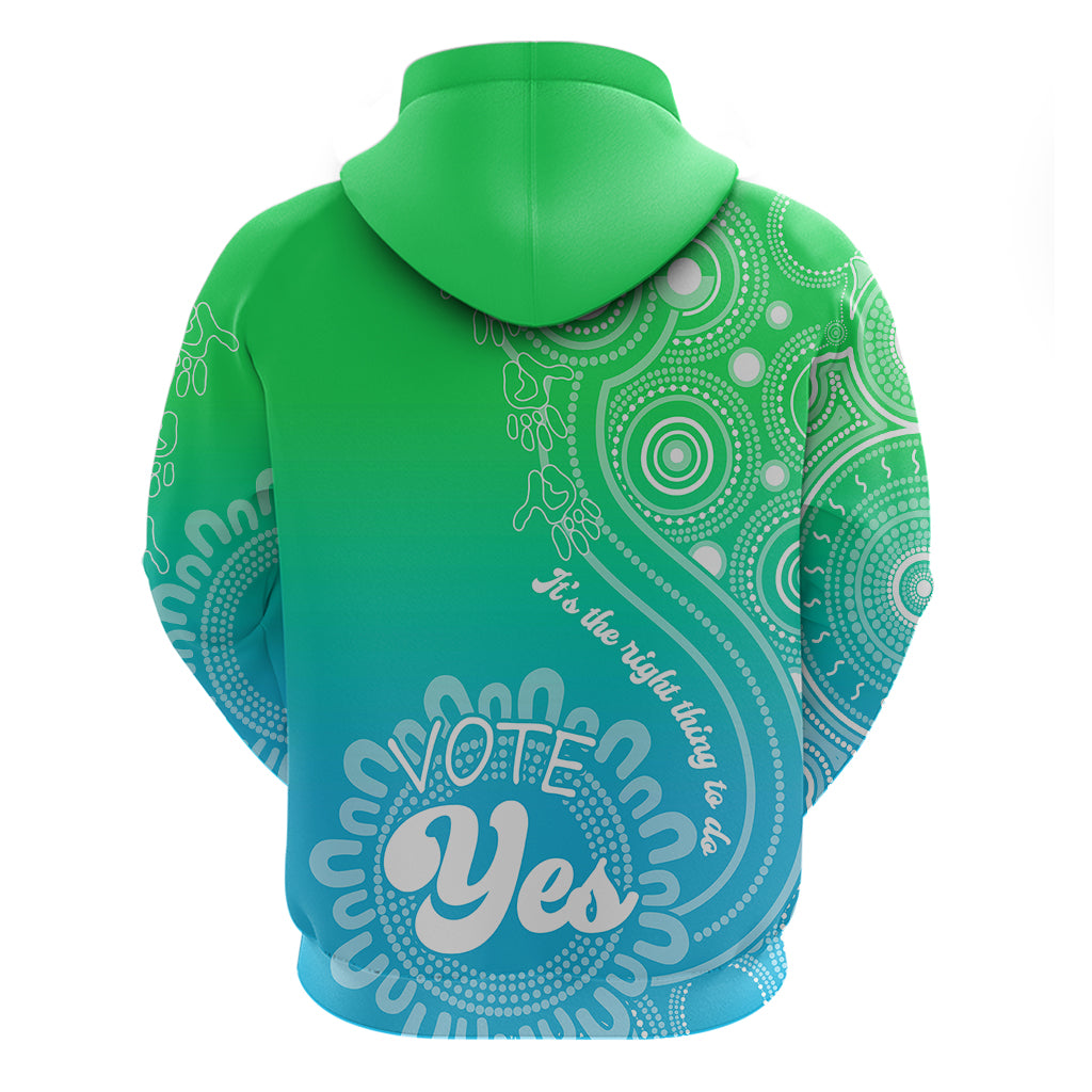 australia-walk-for-yes-hoodie-indigenous-voice-2023-aboriginal-green-vibe