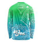 australia-walk-for-yes-long-sleeve-shirt-indigenous-voice-2023-aboriginal-green-vibe