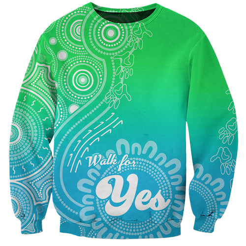 australia-walk-for-yes-sweatshirt-indigenous-voice-2023-aboriginal-green-vibe