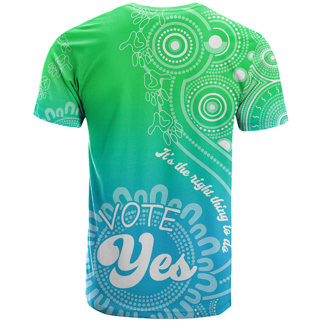 australia-walk-for-yes-t-shirt-indigenous-voice-2023-aboriginal-green-vibe