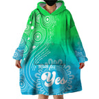 australia-walk-for-yes-wearable-blanket-hoodie-indigenous-voice-2023-aboriginal-green-vibe
