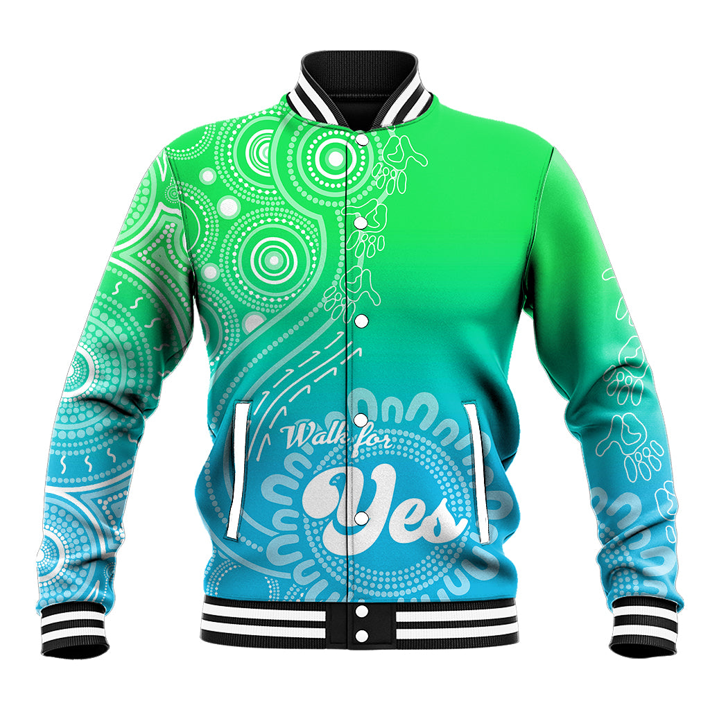 personalised-australia-walk-for-yes-baseball-jacket-indigenous-voice-2023-aboriginal-green-vibe