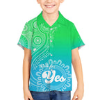 personalised-australia-walk-for-yes-hawaiian-shirt-indigenous-voice-2023-aboriginal-green-vibe
