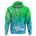 personalised-australia-walk-for-yes-hoodie-indigenous-voice-2023-aboriginal-green-vibe