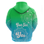 personalised-australia-walk-for-yes-hoodie-indigenous-voice-2023-aboriginal-green-vibe