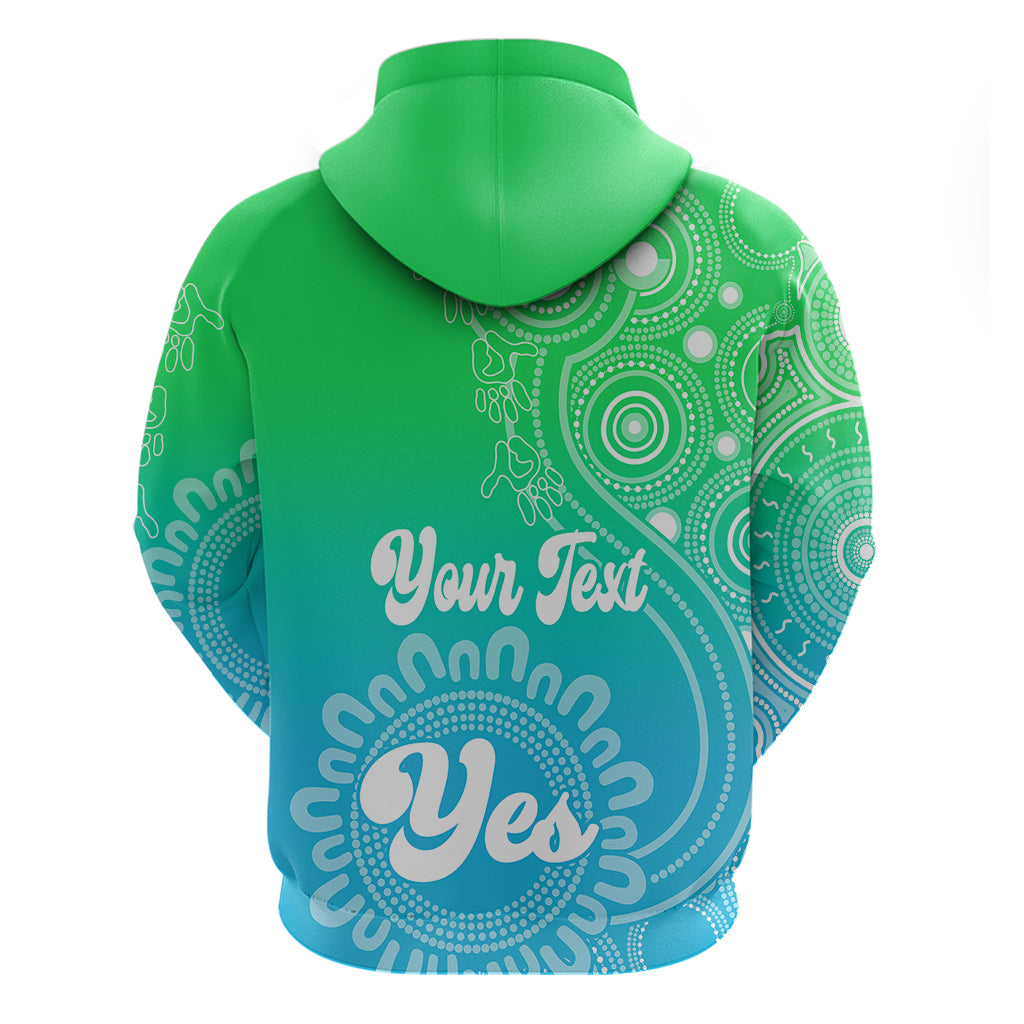 personalised-australia-walk-for-yes-hoodie-indigenous-voice-2023-aboriginal-green-vibe