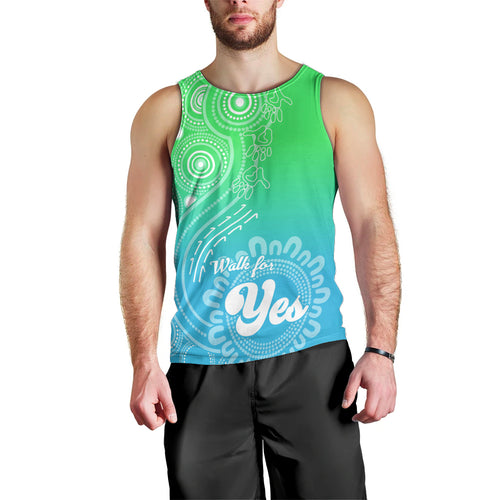 personalised-australia-walk-for-yes-men-tank-top-indigenous-voice-2023-aboriginal-green-vibe