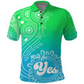 personalised-australia-walk-for-yes-polo-shirt-indigenous-voice-2023-aboriginal-green-vibe
