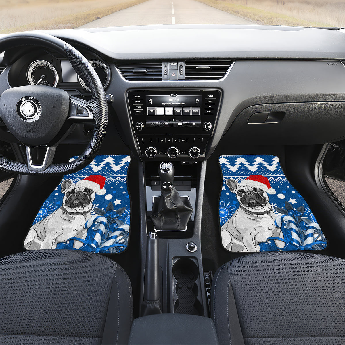 bulldogs-rugby-car-mats-christmas-vibe-2023