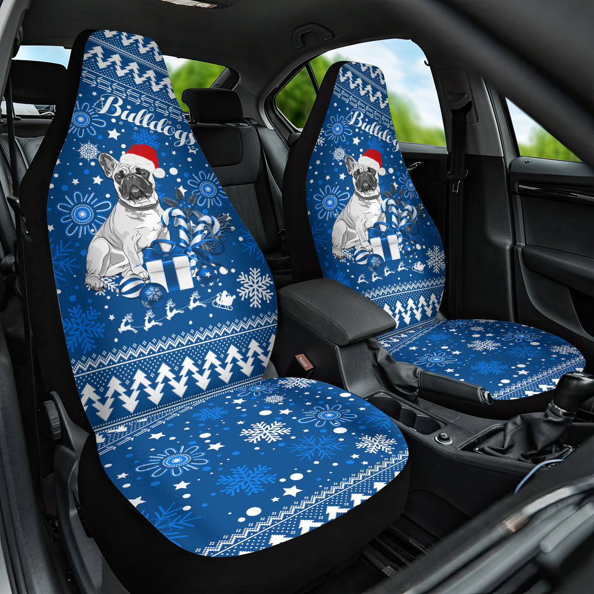 bulldogs-rugby-car-seat-cover-christmas-vibe-2023