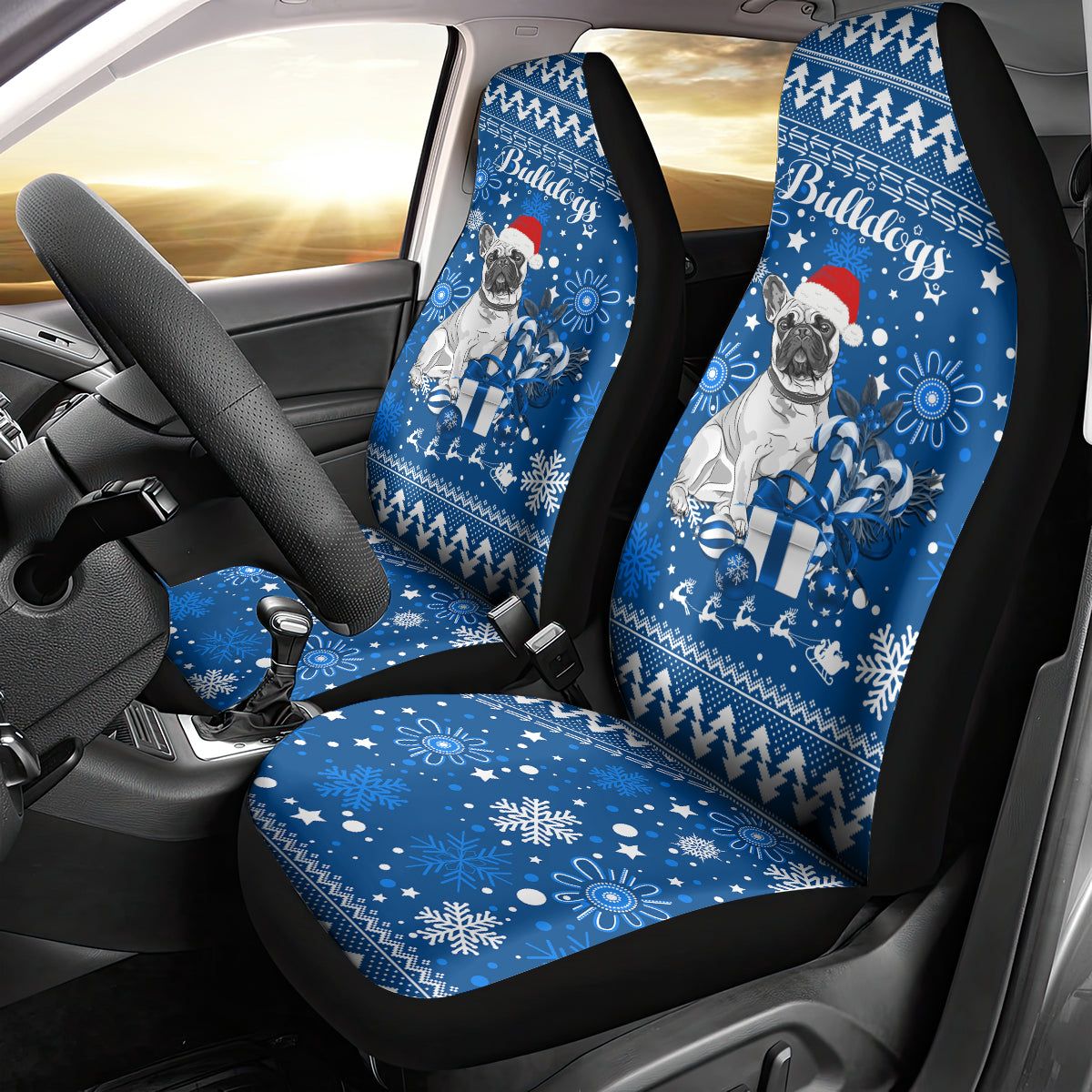 bulldogs-rugby-car-seat-cover-christmas-vibe-2023