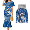 bulldogs-rugby-couples-matching-mermaid-dress-and-long-sleeve-button-shirt-christmas-vibe-2023