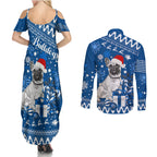 bulldogs-rugby-couples-matching-summer-maxi-dress-and-long-sleeve-button-shirt-christmas-vibe-2023