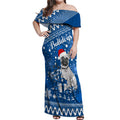 bulldogs-rugby-off-shoulder-maxi-dress-christmas-vibe-2023